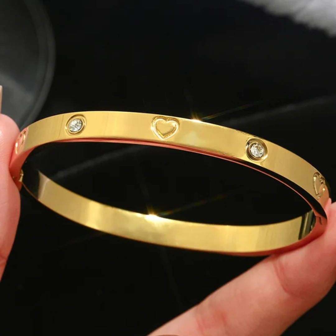 Signature Gold Bracelet Stack (Set of 3)