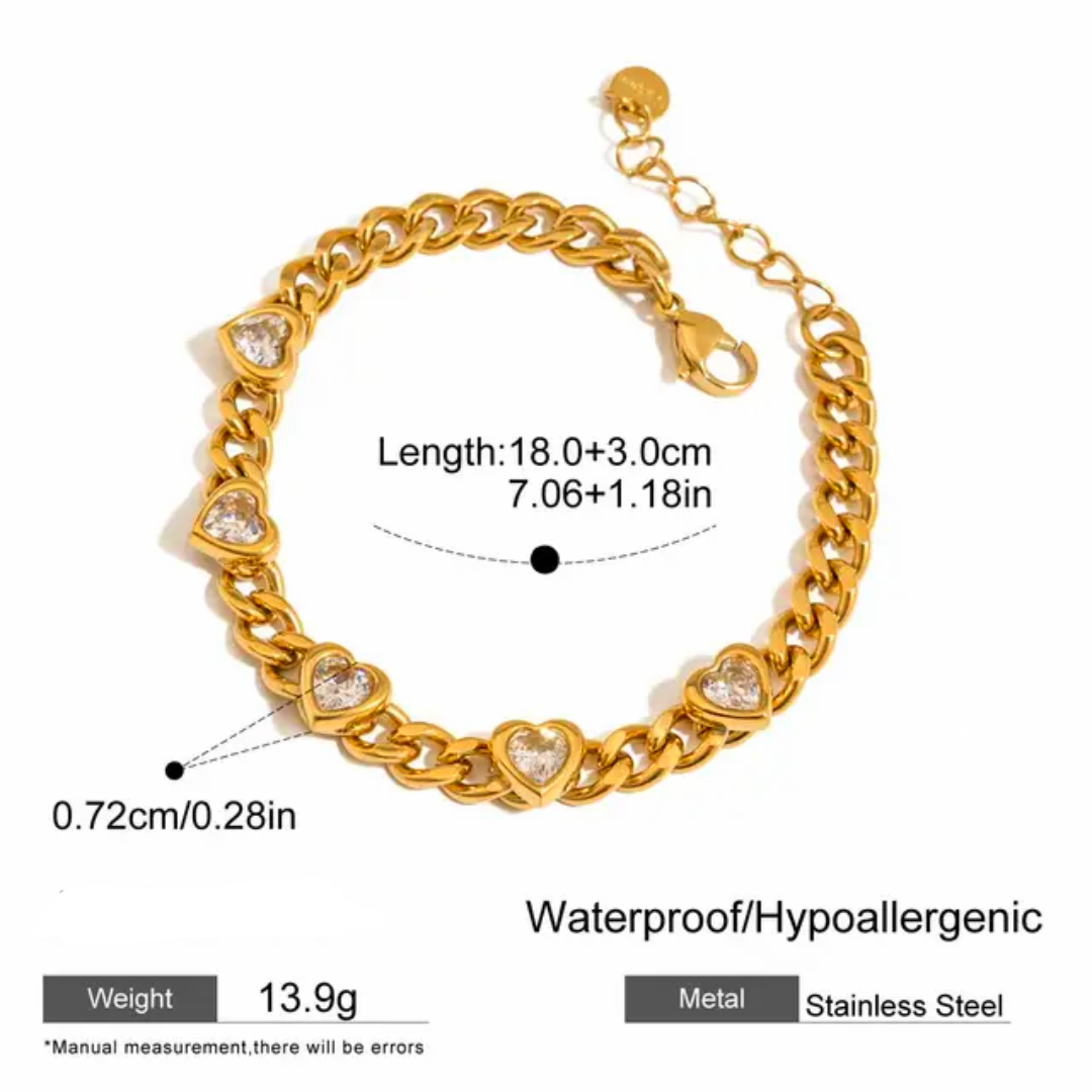 Valora Cuban Chain Bracelet