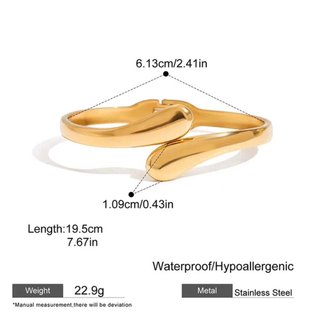 Sculptural Bangle Cuff