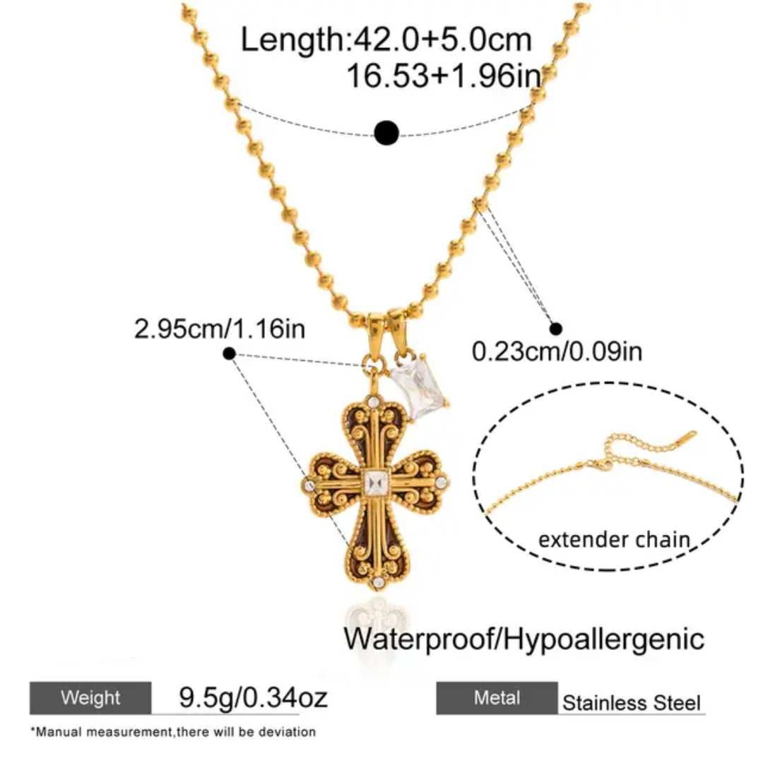 Holy Cross Pendant Necklace