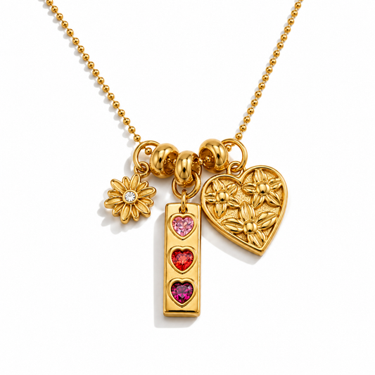 Daisy Charm Necklace