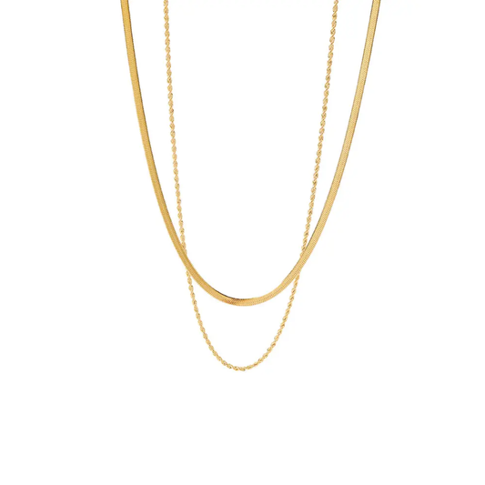 Double Layer Chain Necklace