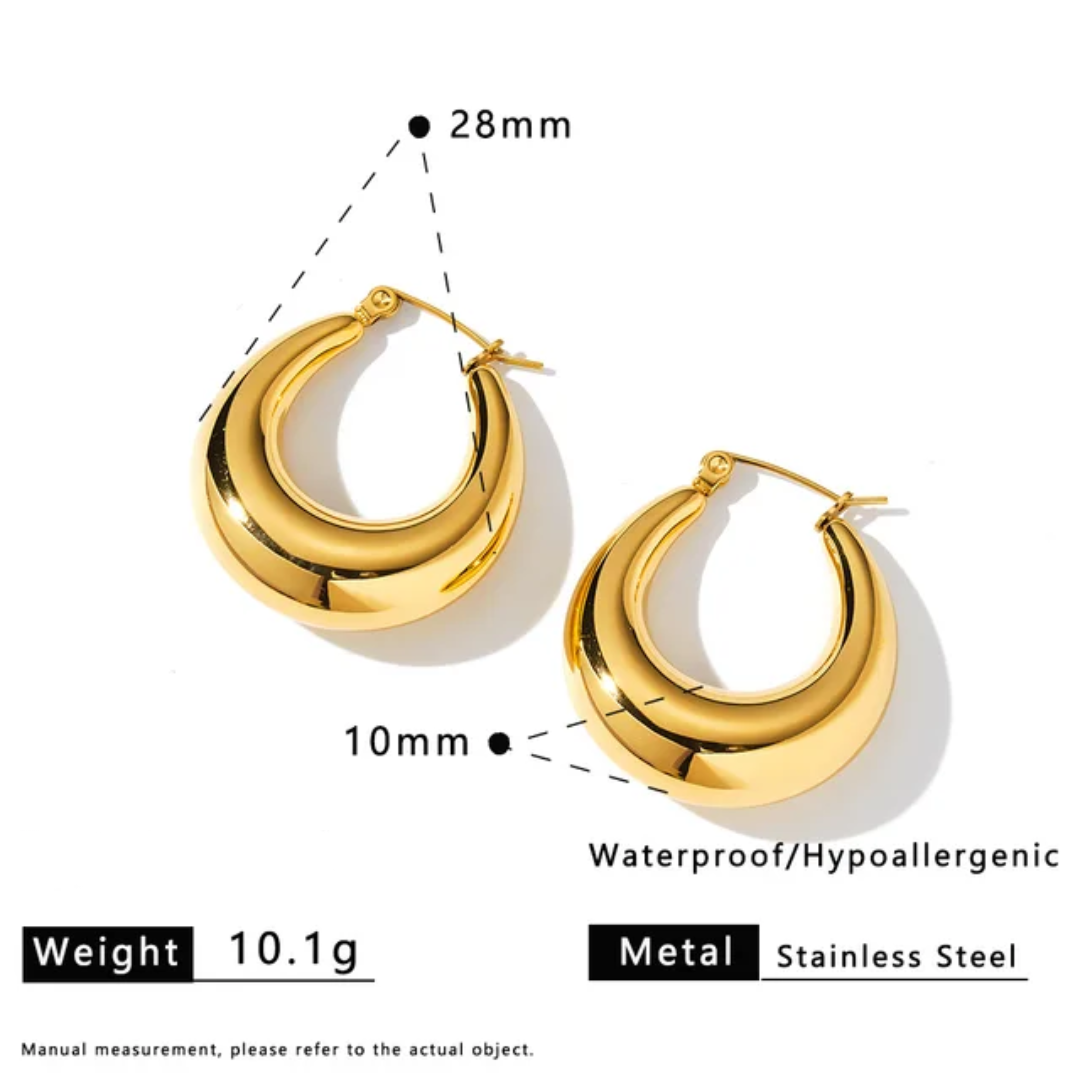 Luna Chunky Hoops