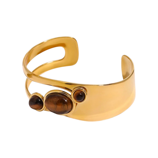 Larisa tiger eye cuff