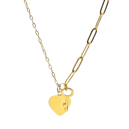 Melissa love key necklace