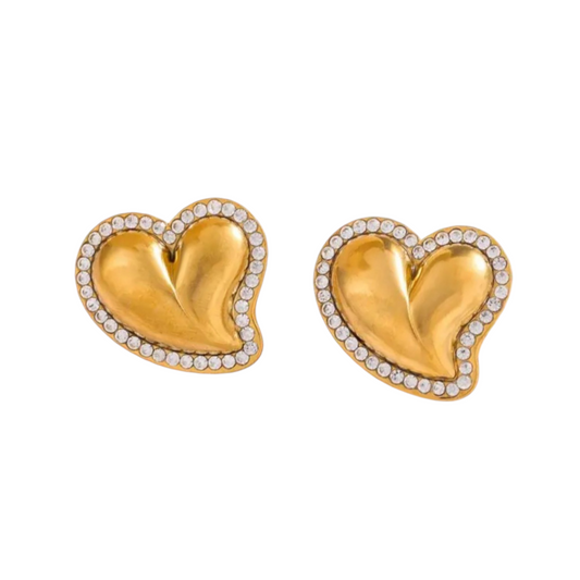 Eliza rhinestone earrings