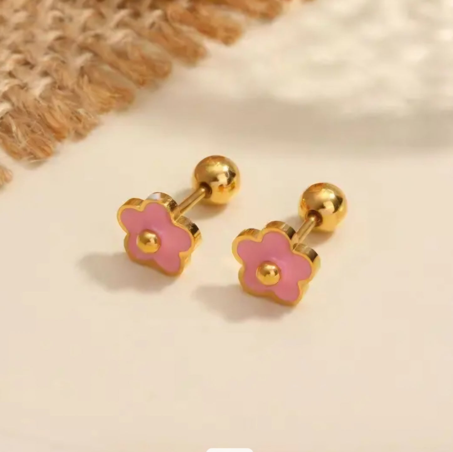 Floral Stud Earrings