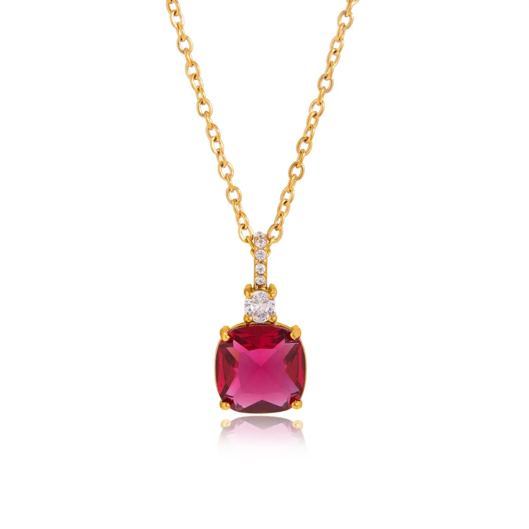 Radiance Solitaire Pendant Necklace