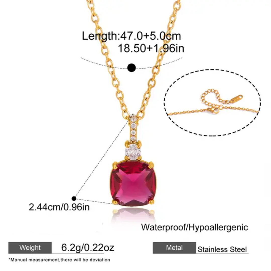 Radiance Solitaire Pendant Necklace