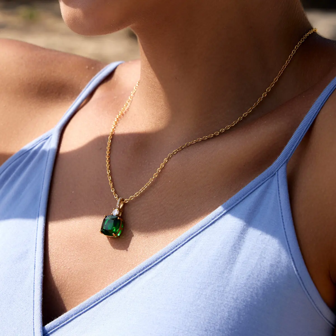 Radiance Solitaire Pendant Necklace