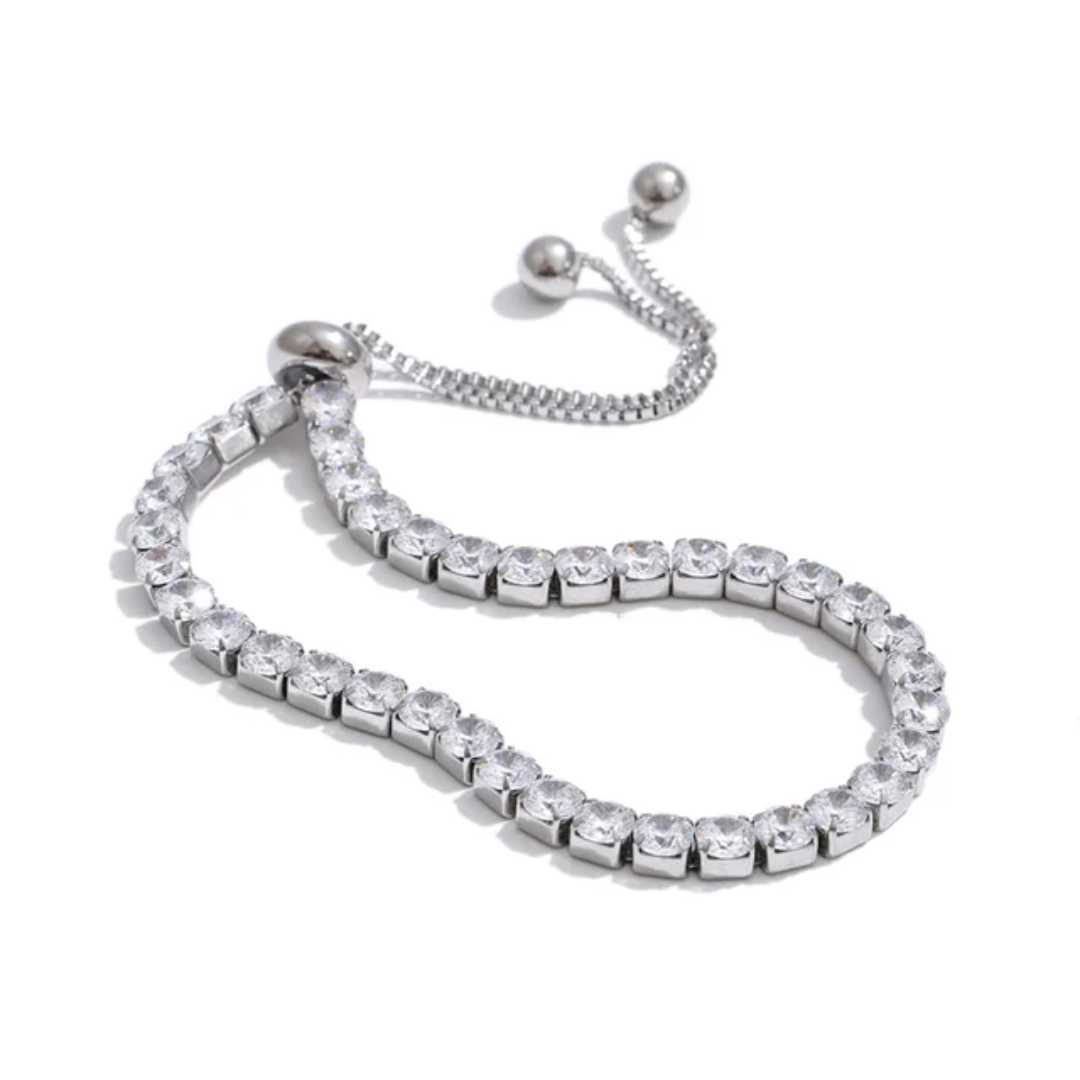 Round-Cut Tennis Bracelet