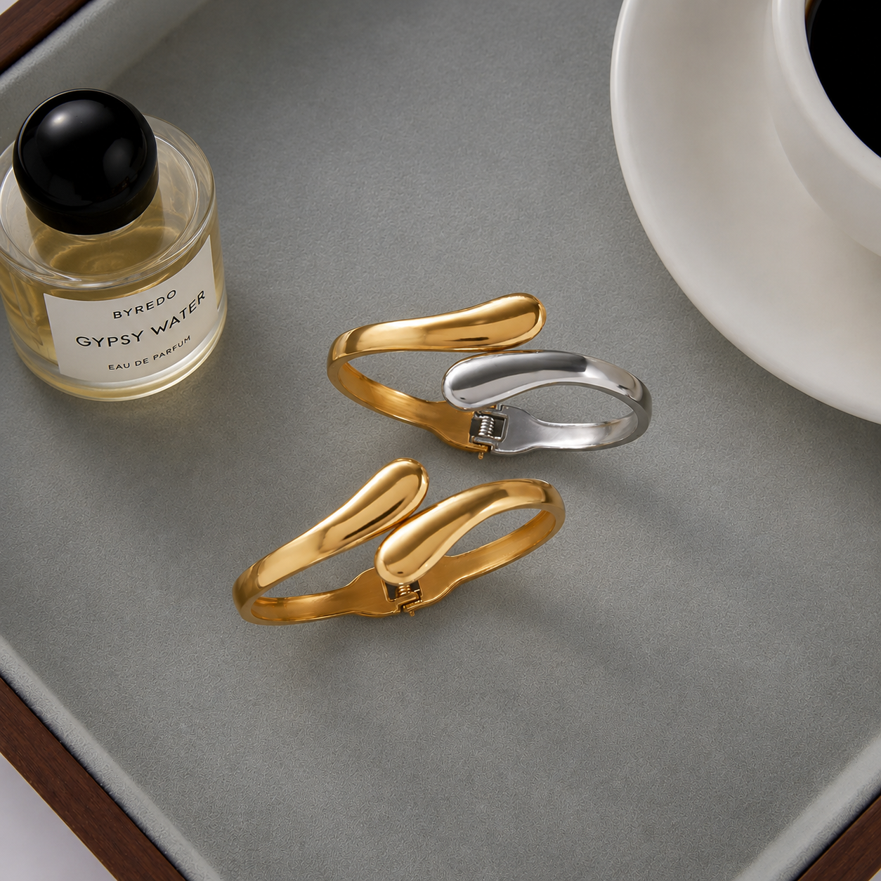 Sculptural Bangle Cuff