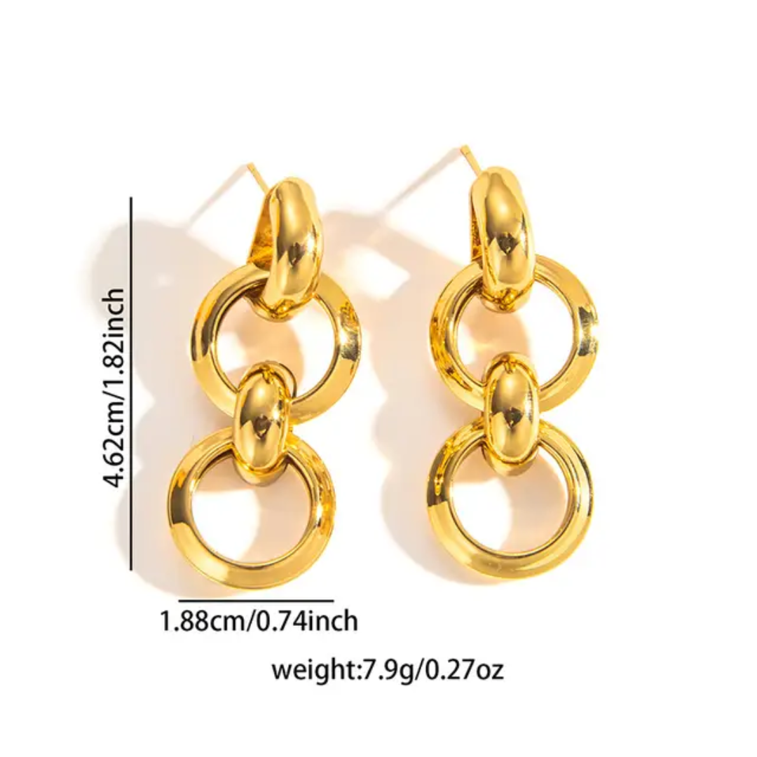 Solenne Drop Earrings