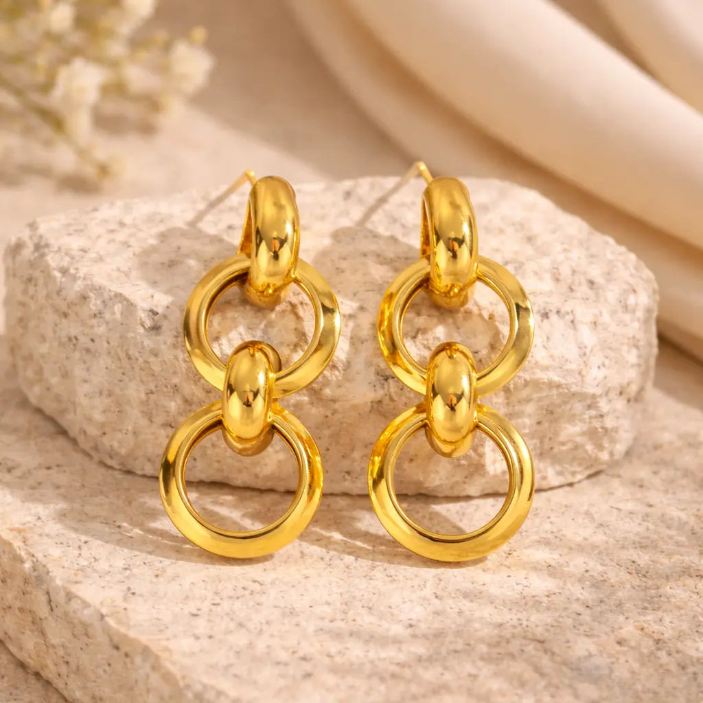 Solenne Drop Earrings