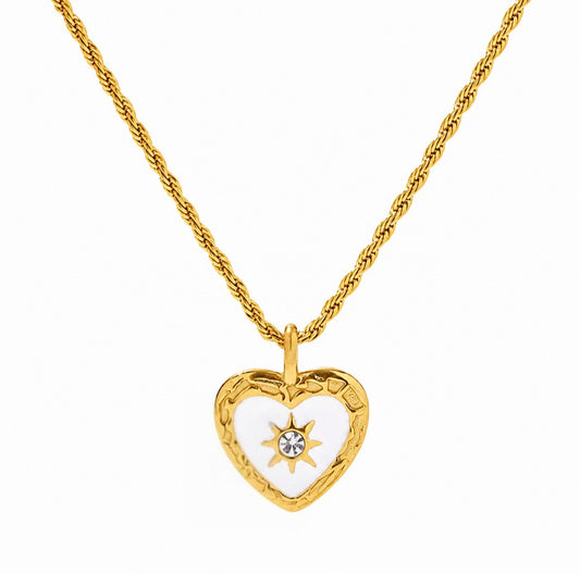 Starlit Heart Necklace