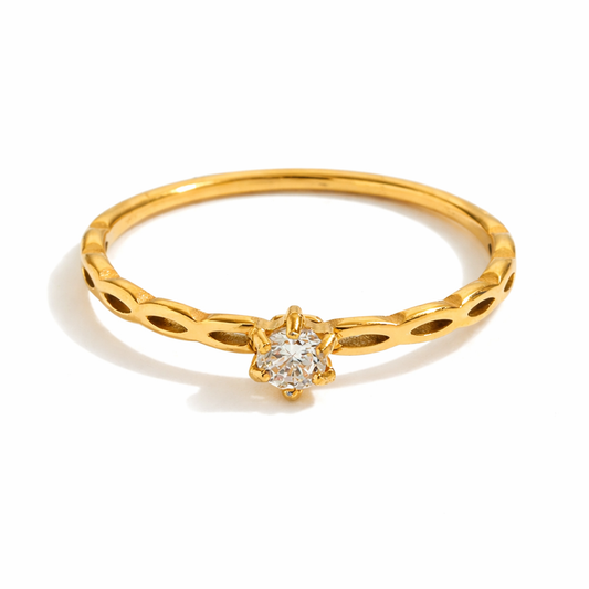 Dainty Crown Ring