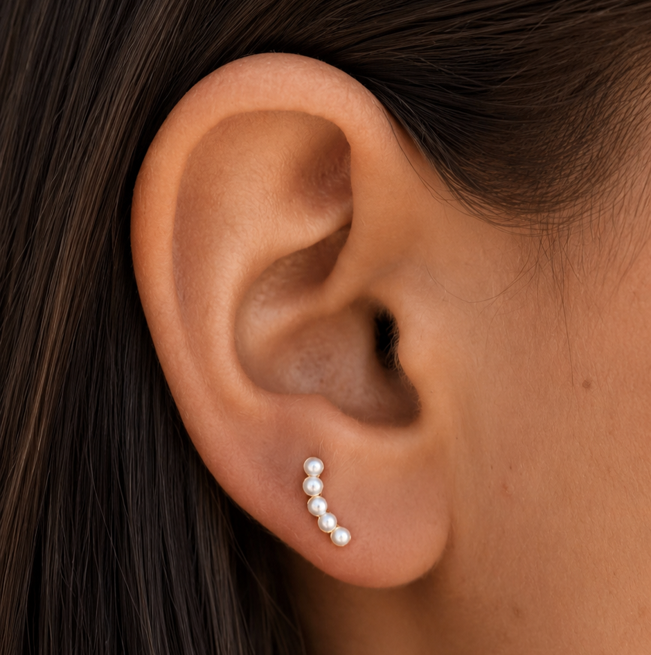 Pearl Pop Studs