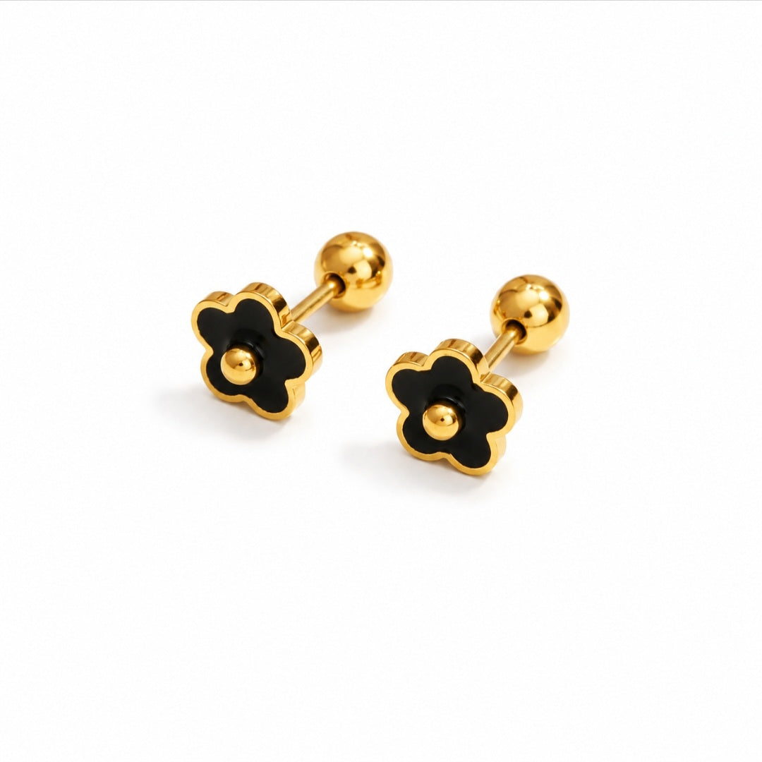 Floral Stud Earrings