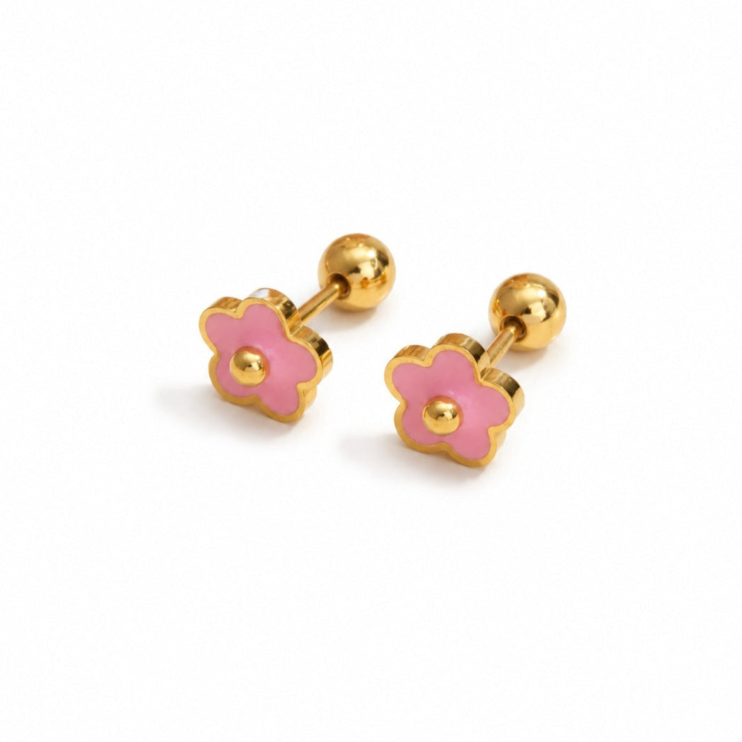 Floral Stud Earrings