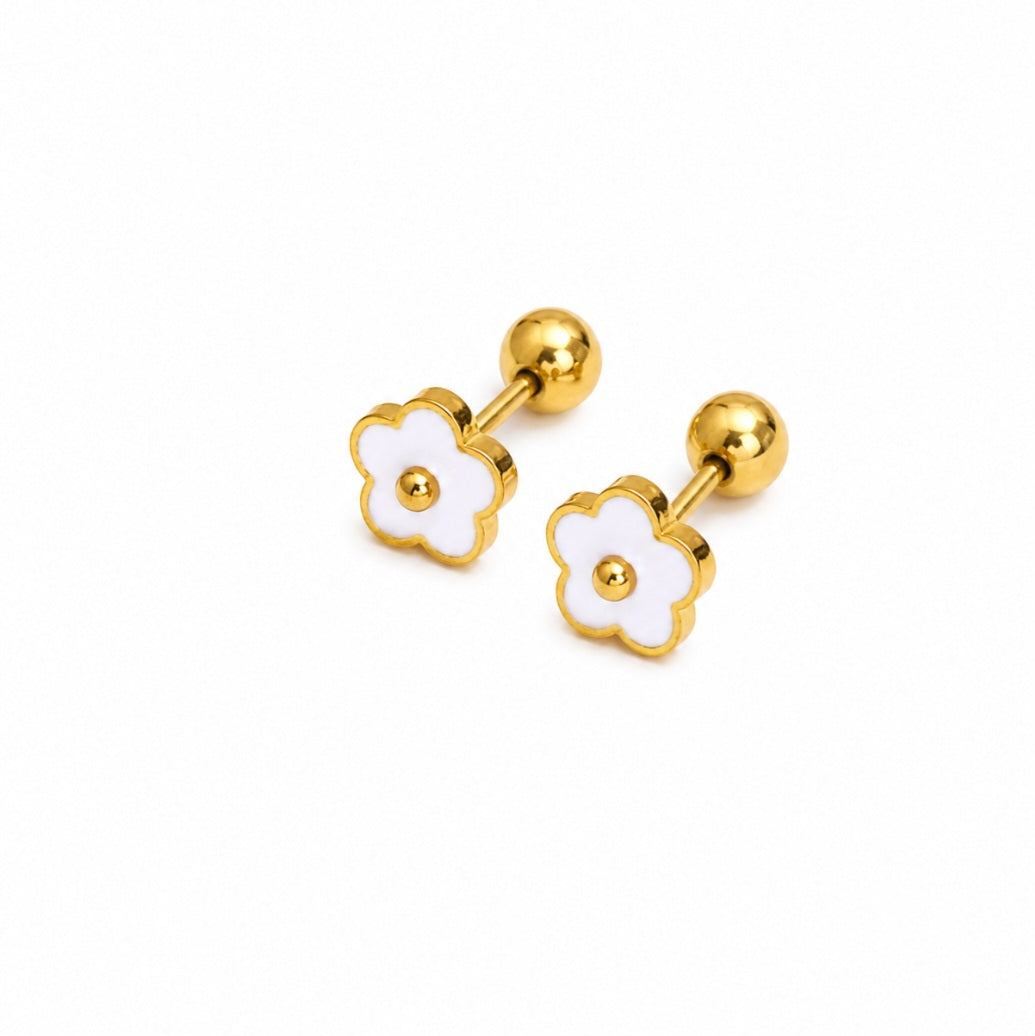 Floral Stud Earrings