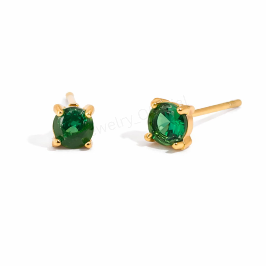 Birthstone Zircon Studs