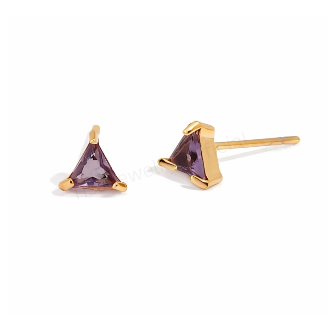 Birthstone Zircon Studs