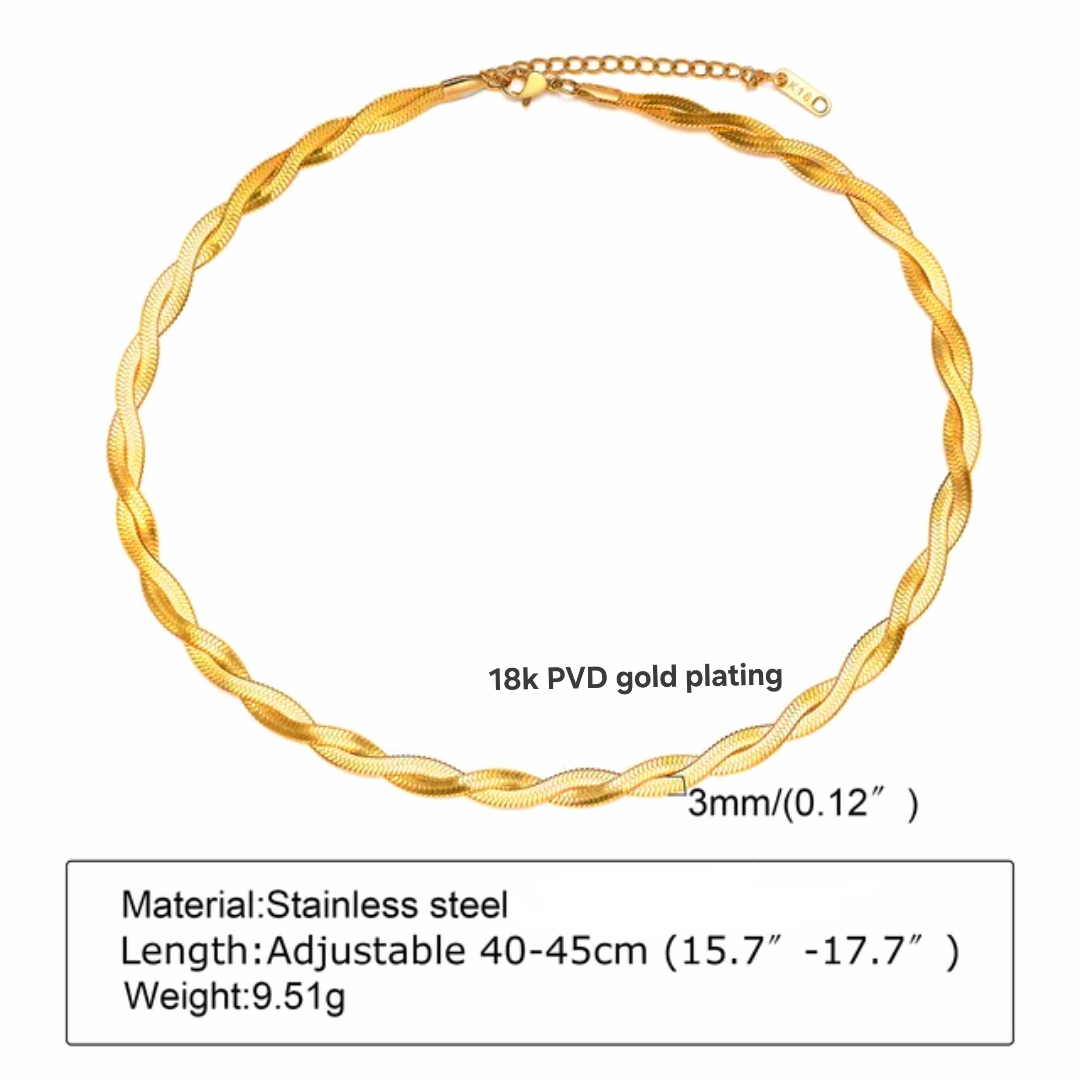 Twisted Snake Chain